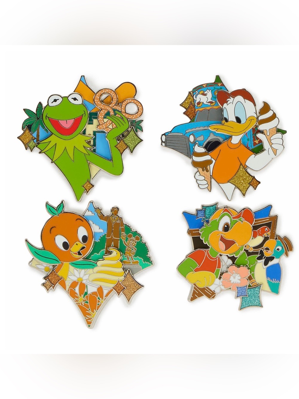 Disney Characters at Disney Parks Artist Collection Pin Box Set LE 2500 - Picture 6 of 8